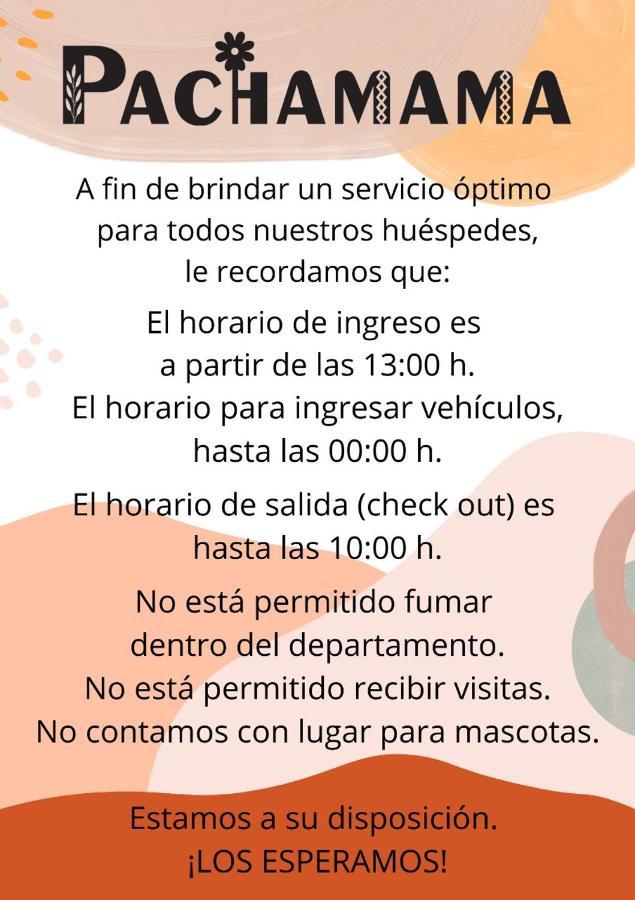 דירות Tunuyán Departamentos Pachamama מראה חיצוני תמונה